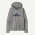 Patagonia Womens Capilene Cool Daily Hoody Feather Grey