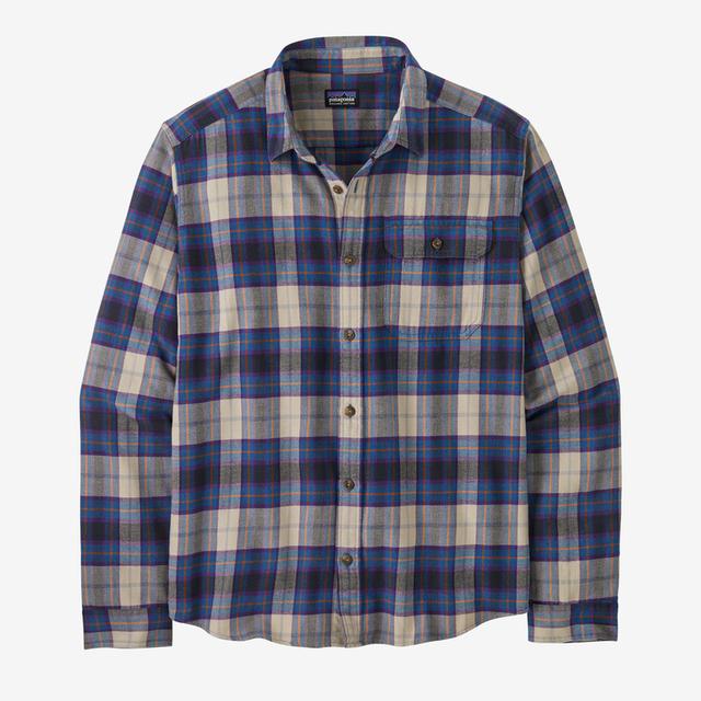 Patagonia L/s Lw Fjord Flannel Shirt Endless Blue