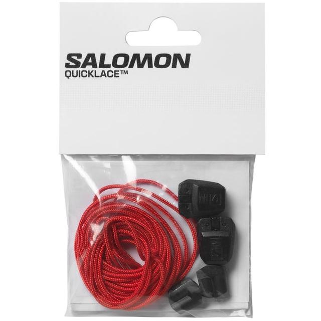 Salomon Quicklace Kit Racing Red / Black / Black