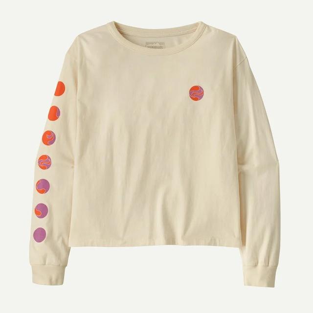 Patagonia Long Sleeved Earth Flow Easy Undyed Natural