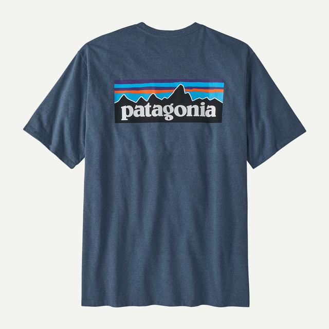 Patagonia P-6 Logo Responsibili-tee Utility Blue