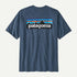 Patagonia P-6 Logo Responsibili-tee Utility Blue