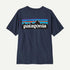 Patagonia P 6 Logo T Shirt New Navy