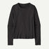 Patagonia Long Sleeved Rib Knit Top Black