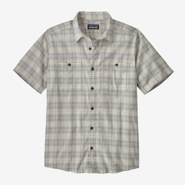 Patagonia Mens Back Step Shirt Beyond Horizons: Salt Grey
