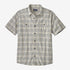 Patagonia Mens Back Step Shirt Beyond Horizons: Salt Grey