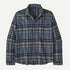 Patagonia Long Sleeved Lightweight Fjord Flannel Shirt New Navy