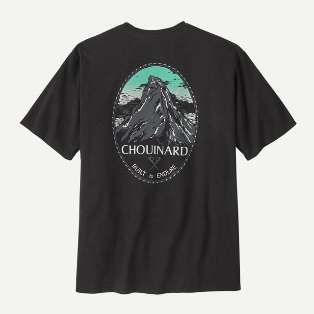Patagonia Chouinard Crest Pocket Responsibili Tee Ink Black