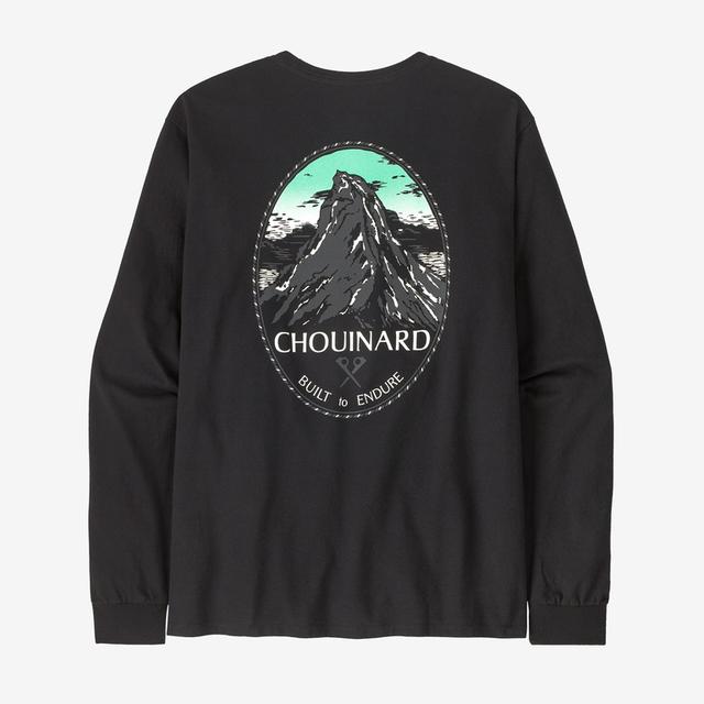 Patagonia Long Sleeved Chouinard Crest Responsibilitee Black