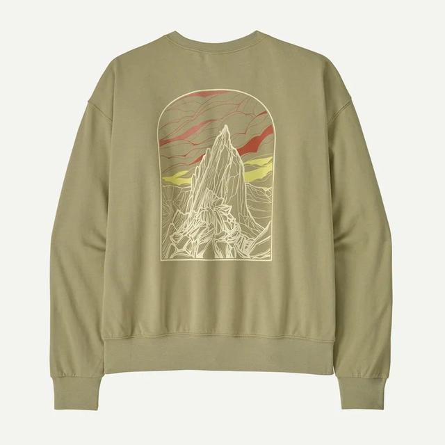 Patagonia Womens Cloud Crag Daily Crew Weathered Stone