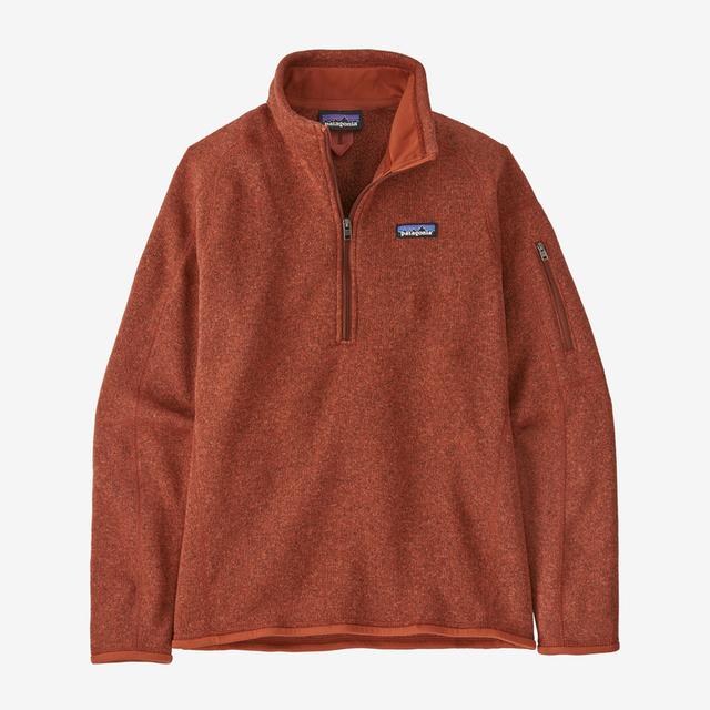 Patagonia Better Sweater 1/4 Zip Burnished Red