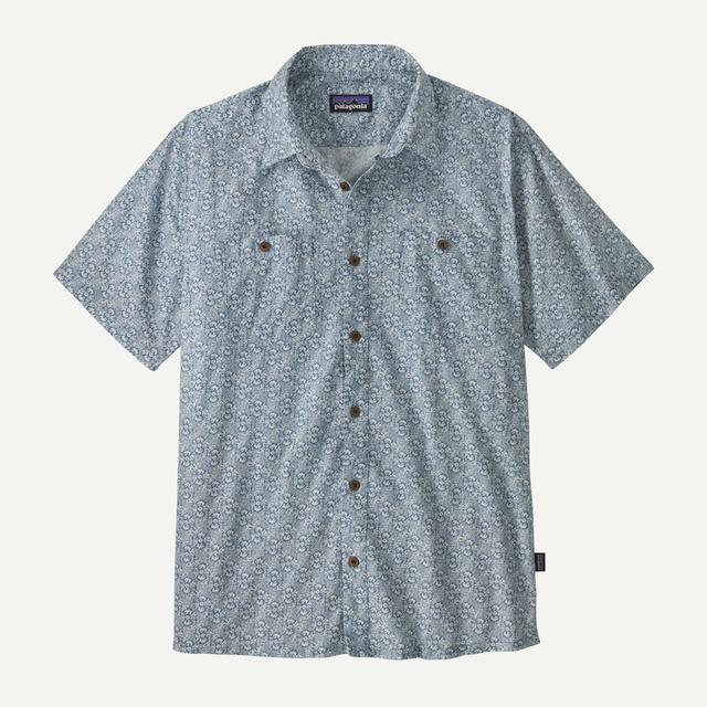 Patagonia Back Step Shirt Still Blue