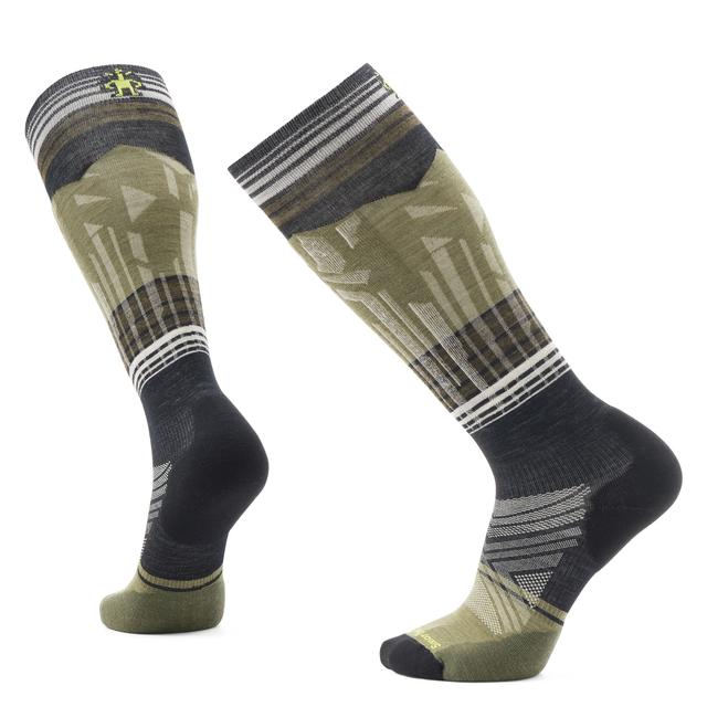 Smartwool Unisex Ski Summit Shot Over The Calf Socks Black