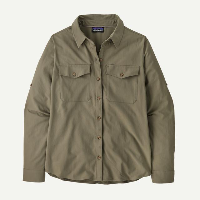 Patagonia Long Sleeved Self River Rock Green