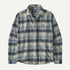 Patagonia Long Sleeved Lightweight Fjord Flannel Shirt Blue Sage