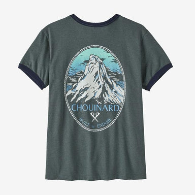 Patagonia Chouinard Crest Ringer Responsibili-tee Nouveau Green