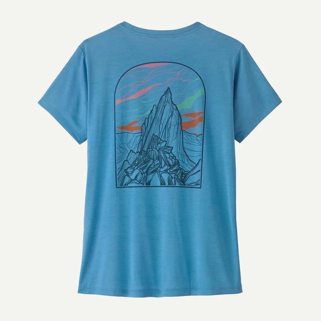 Patagonia Womens Capilene Cool Daily Shirt Shore Blue - Light Shore Blue