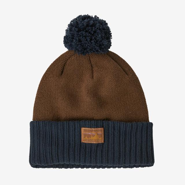 Patagonia Powder Town Beanie Shelter Brown