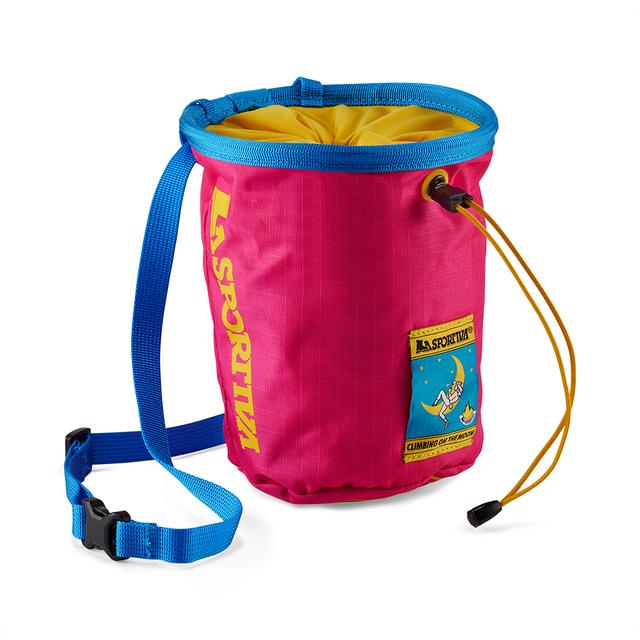 La Sportiva Unisex Granite Chalk Bag Cotm Fucsia/Giallo