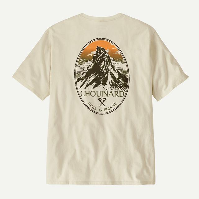 Patagonia Chouinard Crest Pocket Responsibili-tee Birch White