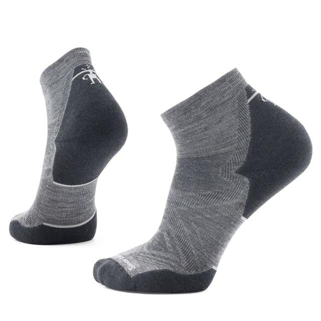 Smartwool Run Ankle Socks Medium Gray
