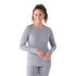Smartwool Classic All-season Merino Base Layer Long Sleeve Top Light Gray Heather