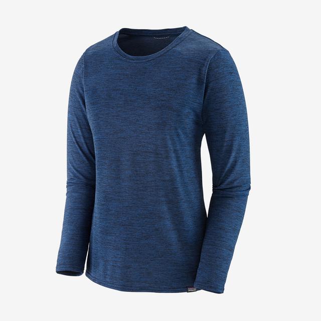 Patagonia Long Sleeved Capilene Cool Daily Shirt Aquatic Blue - Light Aquatic Blue