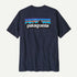 Patagonia P-6 Logo Responsibili-tee New Navy