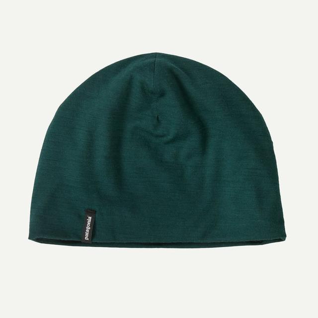 Patagonia Overlook Merino Wool Liner Beanie Cascade Green