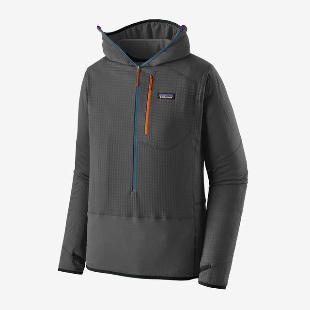 Patagonia R1 P/o Hoody Forge Grey w/Endless Blue