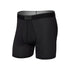 Saxx Mens Quest Quick Dry Mesh Boxer Brief Fly Black Ii