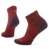 Smartwool Run Zero Cushion Ankle Socks Tibetan Red