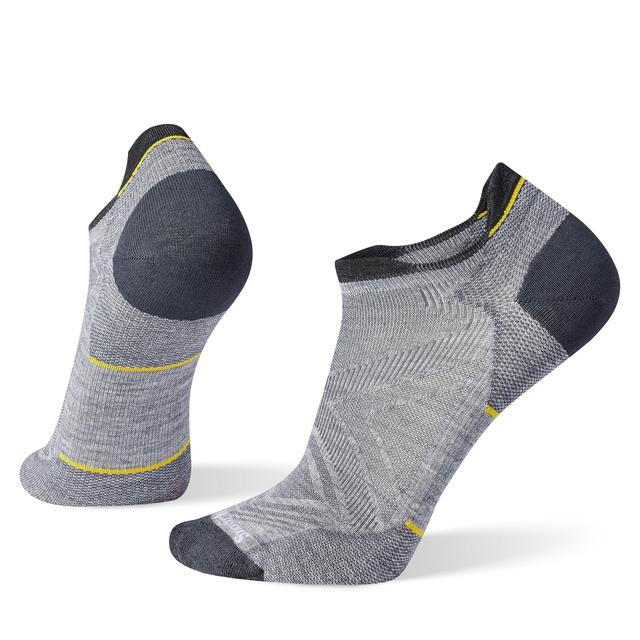 Smartwool Unisex Run Low Ankle Socks Light Gray