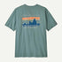 Patagonia Mens 73 Skyline T Shirt Blue Sage