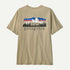 Patagonia Fitz Roy Foothills T Shirt Weathered Stone