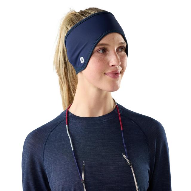 Smartwool Active Fleece Wind Headband Deep Navy
