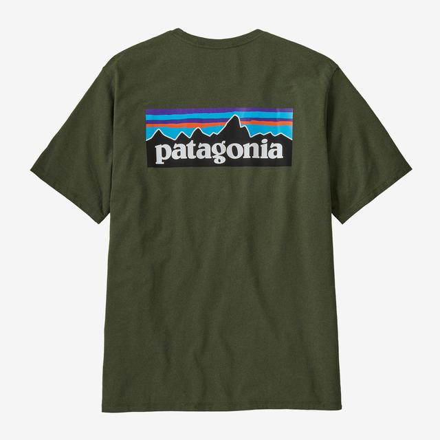 Patagonia P-6 Logo Responsibili-tee Torrey Pine Green