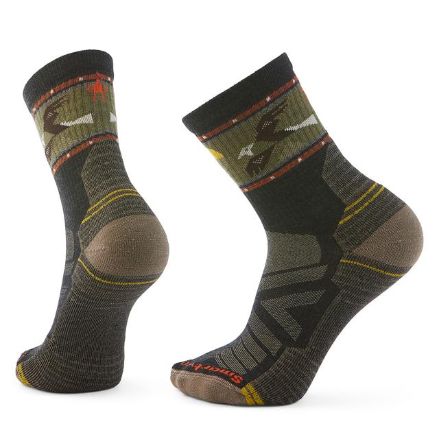 Smartwool Unisex Hike Soaring Mid Crew Socks Charcoal