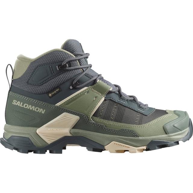 Salomon X Ultra 5 Mid Gore-tex Turbulence / Sedona Sage / Tender Peach