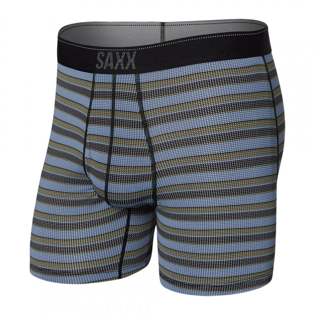 Saxx Mens Quest Quick Dry Mesh Boxer Brief Fly