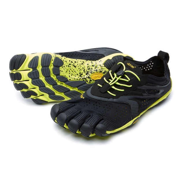 Vibram Men's V-Run Black/Yellow
