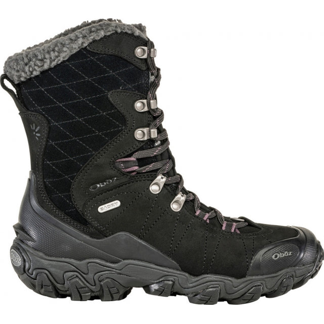 Oboz Women's Bridger 9" Insulated B-DRY Black Sea