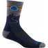 Darn Tough Men's CDT Micro Crew Lightweight with Cushion Eclipse