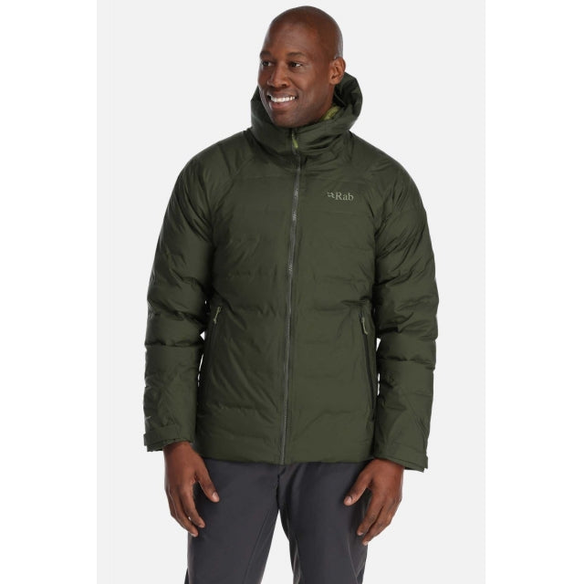Rab Men's Valiance Waterproof Down Jacket Army