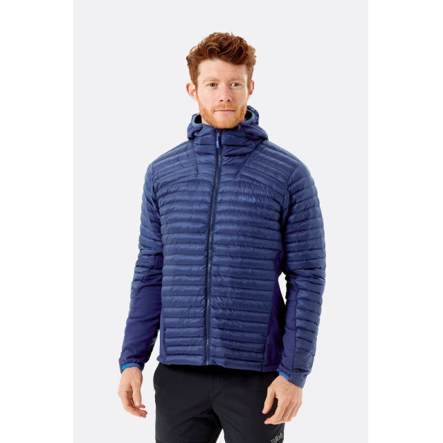 Rab Men's Cirrus Flex 2.0 Insulated Hooded Jacket Nightfall Blue
