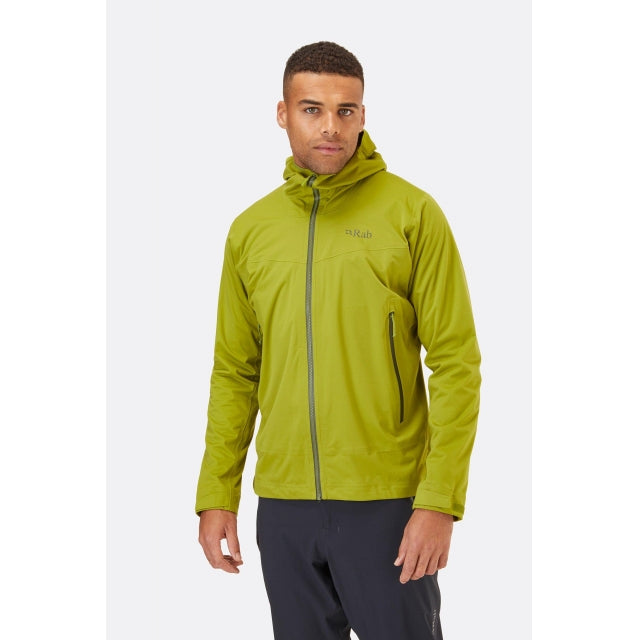 Rab Men's Kinetic 2.0 Waterproof Jacket Aspen Green