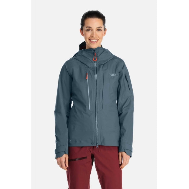 Rab Women's Khroma Kinetic Waterproof Jacket Orion Blue