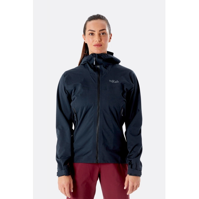 Rab Women's Kinetic 2.0 Waterproof Jacket Beluga