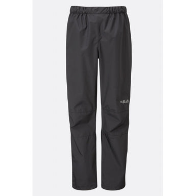 Rab Women's Downpour Eco Waterproof Full Zip Pants Black
