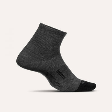 Feetures Merino 10 Cushion Quarter Gray
